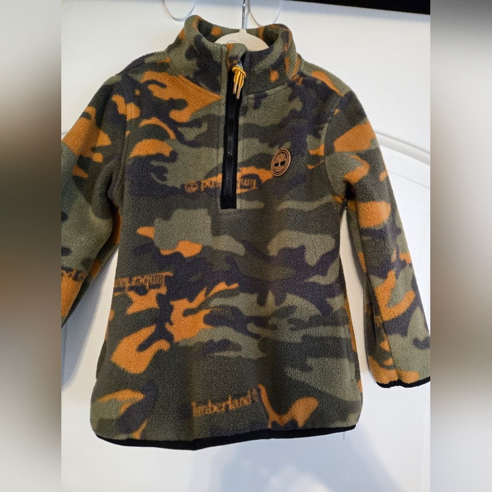 Timberland Half Zipper Fleece💚